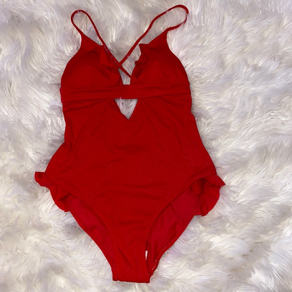 one-piece bathing suit
